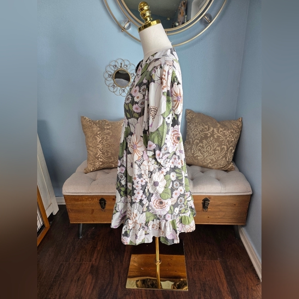 Maje Floral Rafleur Mini Dress - Picture 5 of 7